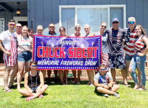 Chuck Sibert Memorial Fire Works Salute