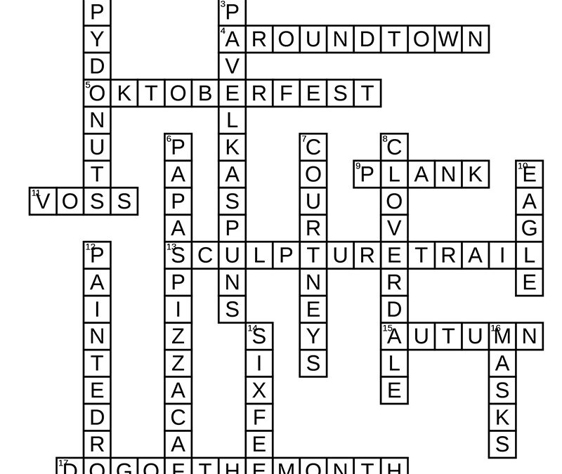 Sept crossword solution