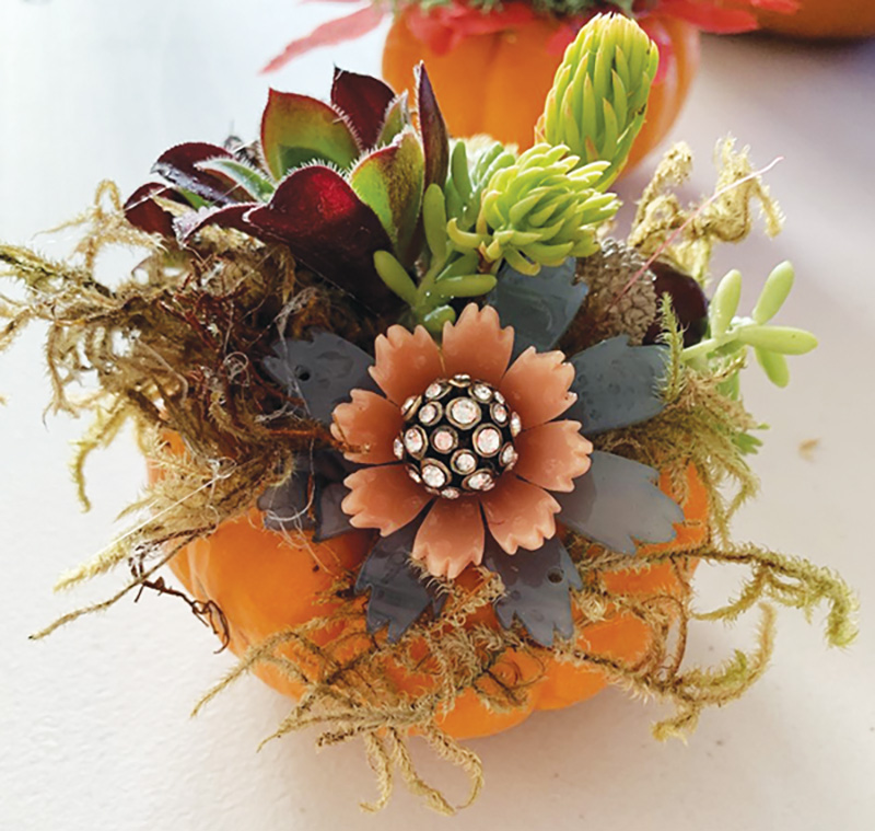 Pumpkin Centerpieces