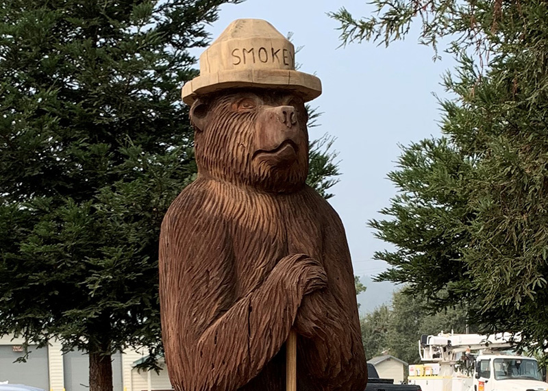 Cloverdale’s Own “Smokey the Bear”