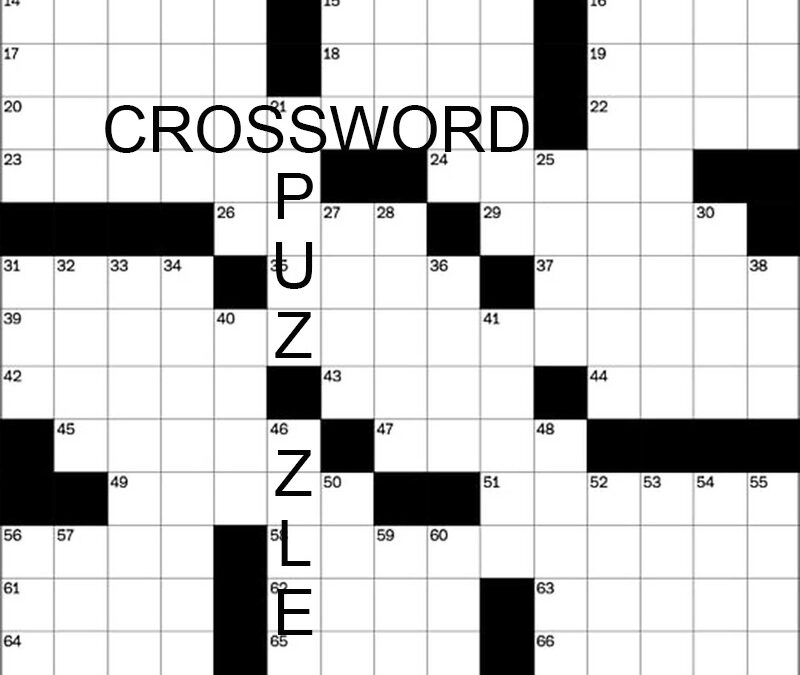 January 21 Crossword Puzzle