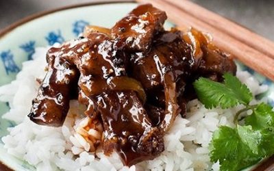 Chinese Beef with Honey and Black Pepper Sauce