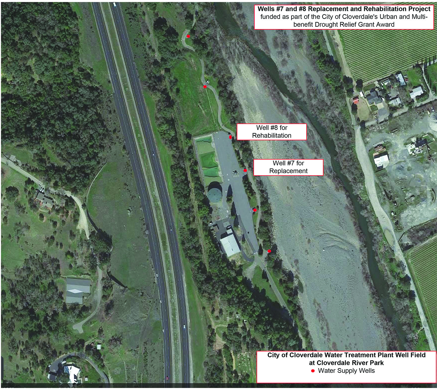 Well Replacement and Rehab map
