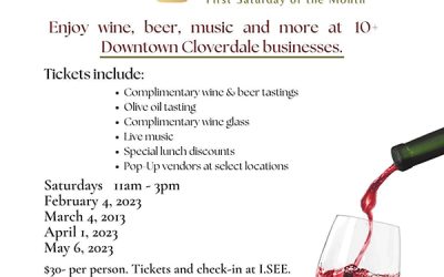 Cloverdale Wine Walk