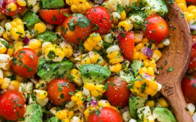 Corn Avocado and Tomato Salad Recipe ~ Cooking with David Maciel