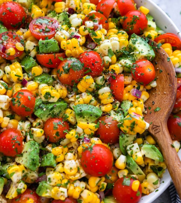 Corn Avocado and Tomato Salad Recipe ~ Cooking with David Maciel