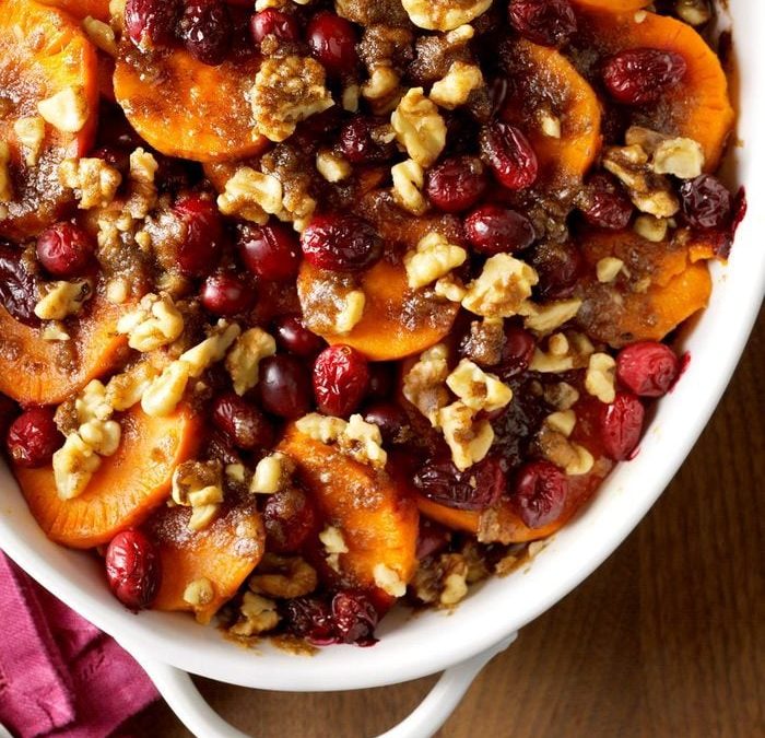 Sweet Potato Cranberry Bake Recipe