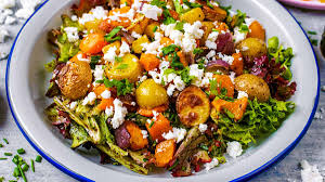 Roasted Winter Vegetable Salad Recipe