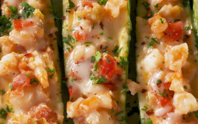 Zucchini Shrimp Boats Recipe